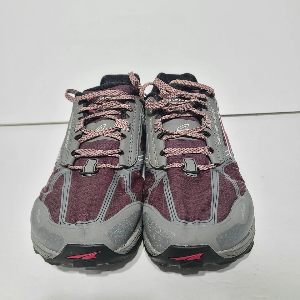 B51 Altra Women's Lone Peak 3.5 Trail Running AFW1755F-1 Purple/Grey Size 10M - Image 2 of 4