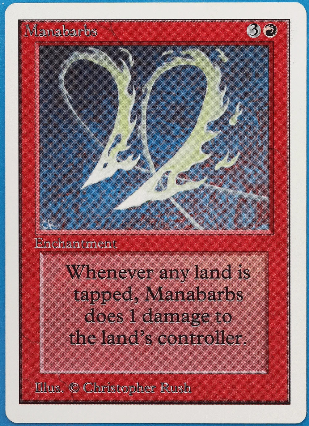 Manabarbs Unlimited PLD Red Rare MAGIC THE GATHERING CARD (ID# 508933) ABUGames