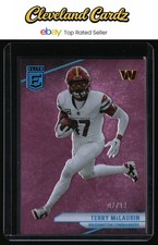 2024 Donruss Elite #58 Terry McLaurin Pink SN13 #/13