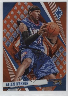 2023-24 Panini Phoenix Orange 4/99 Allen Iverson #8 HOF 06or
