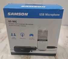 Samson SAGOMIC Go Mic Portable USB Condenser Microphone - New Open Box