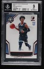 2019-20 Panini Chronicles Limited Red 57/75 Ja Morant #372 BGS 9 MINT r4i