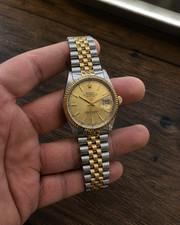 Rolex Datejust 36mm Two Tone 18k Gold & Stainless Jubilee - 16013