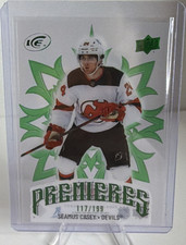 Upper Deck Seamus Casey Devils Premieres 2024-25  #117/199, 250