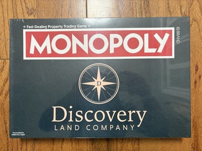 Discovery Land Company (DLC) Monopoly board game Sealed New - Rare Collectible