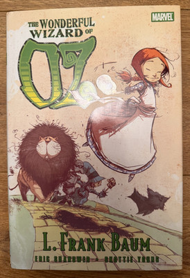 Wonderful Wizard Of Oz Hardcover Hardback 2011 Marvel L Frank Baum Skottie Young