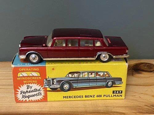 Corgi 247 Mercedes Benz 600 Pullman VnrMint Boxed "original vintage"