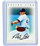 Felipe Lira 1996 Donruss Leaf Signature Series Bronze On Card Autograph Auto