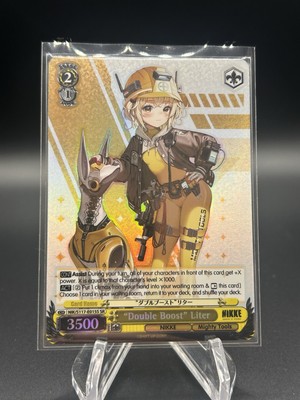 ''DOUBLE BOOST'' LITER SR NIKKE WEISS SCHWARZ ENGLISH Goddess Of Victory
