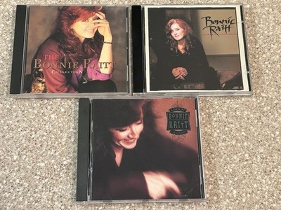 3 Bonnie Raitt CDs Longing in Their Hearts, Luck of the Draw and Collection GC