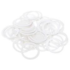 50 PCS Kazoo Musical Instrument Flute Diaphragms Supplies Membrane Replacement