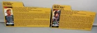 GI JOE -- 1988 tru NIGHT FORCE SNEAK PEEK & OUTBACK File Cards -- GIJOE