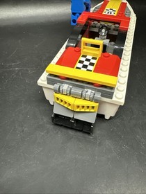LEGO City 4643 Power Boat Transporter Speed Boat Only With Minifigures Read