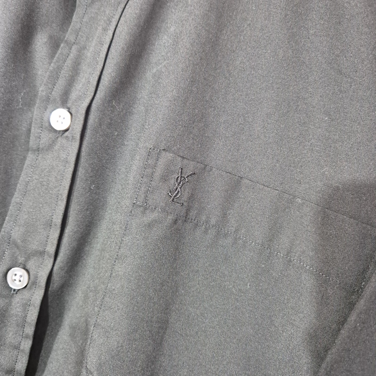 Yves Saint Laurent Pour Homme Mens LongSleeve Classic Shirt  Size 39/15 UK Small image 2