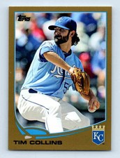 2013 Topps Update Gold Tim Collins 1986/2013 Kansas City Royals #US40