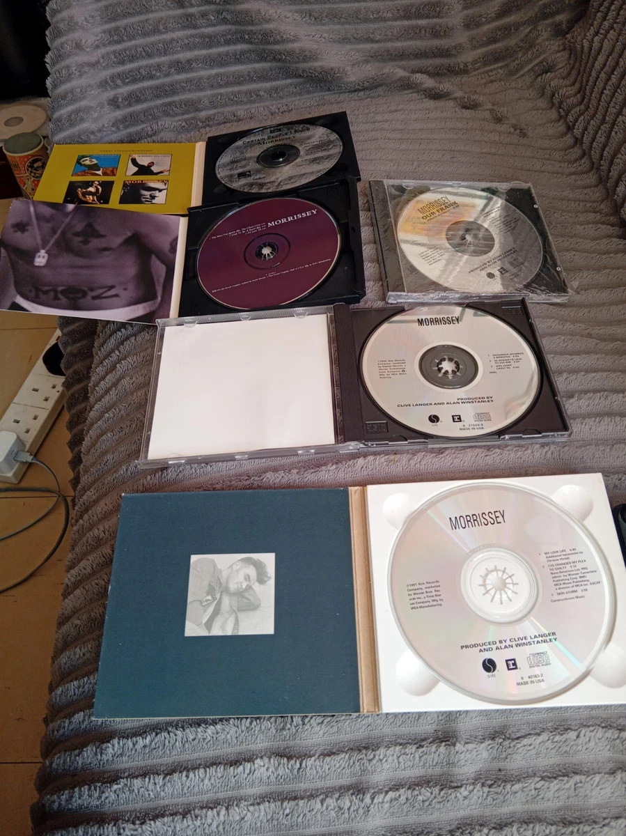 Set Of 5 Morrissey Impirt Cd Singles