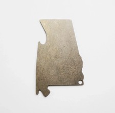 State of Alabama-Shaped 14ga Stainless Steel Bottle Opener โ Made in USA