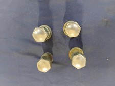 1995 Jaguar Xjs Convertible Series 3 Wheel Rim Nuts Oem Stainless Caps Set 4