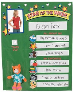 Star Pocket Chart