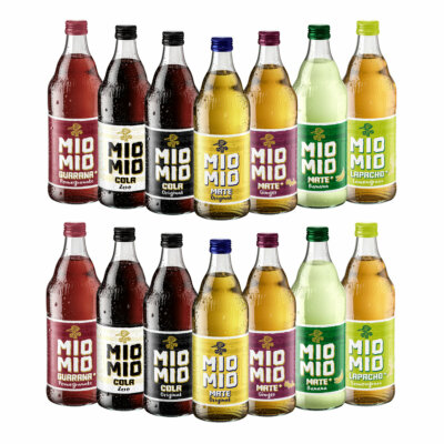 Mio Mio Limonade Probierpaket 14 Flaschen je 0,5l inkl. Mehrweg Pfand