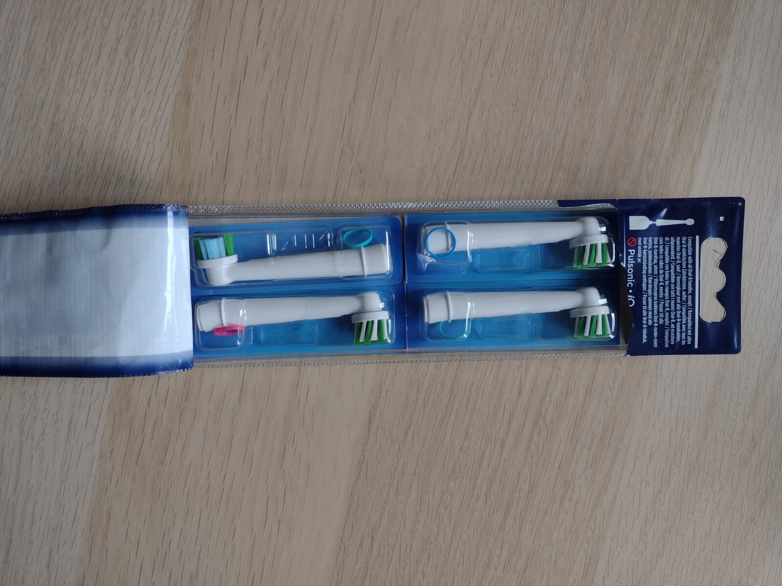 OralB CrossAction Electric Toothbrush Heads Pack Of 4 GENUINE