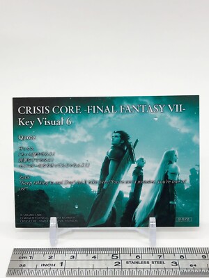 Final Fantasy VII Remake Characer Design Card TCG Japanese Square