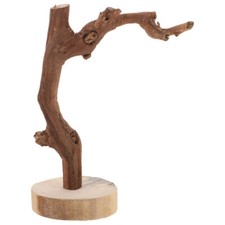 Parrot Perch Stand Parrot Standing Branch With Base Perch Stand Parrot Supply