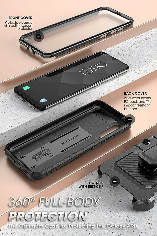 Funda Pantalla SUPCASE para Samsung Galaxy A71 A51 A10e A20 A30 A50 A50s A90 A90 5G Foto 2 de 4