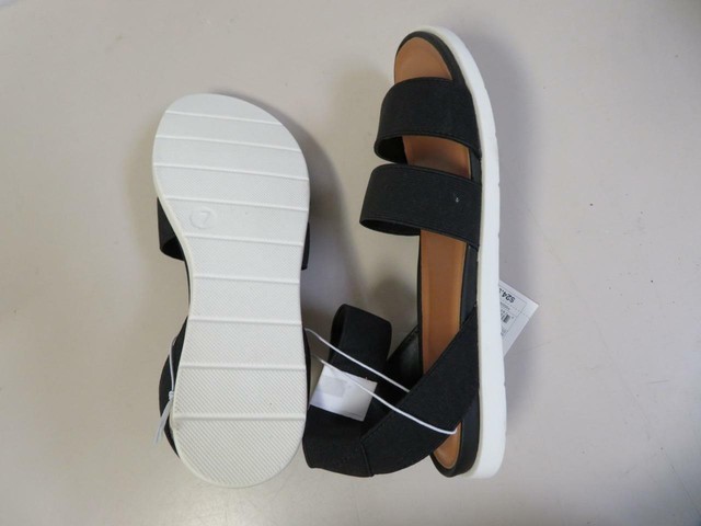 Women's Esme Elastic Ankle Strap Sandals - a Day Black 10 for sale online | eBay