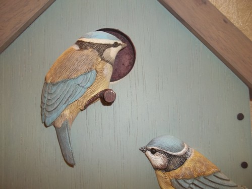 Marjolein Bastin von Hallmark blauer Vogel Pinnwand süßes Haus Wandbehang - Bild 7 von 8