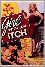 Girl With An Itch 1958 Have Negligee Will Travel B Movie Vintage Poster Print 