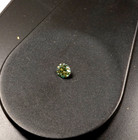 0.24CTW Natural Loose Diamond - Round - 4mm - Fancy Blue/Green - VS2 — photo 2