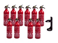 Aluminium 1 Kg ABC ALU AutofeuerlöScher Mit Manometer + Halterung Auch FüRs Boot
