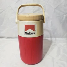 Marlboro Coleman 5590 Water Jug Thermos Cigarette Logo Drinking Spout Ad
