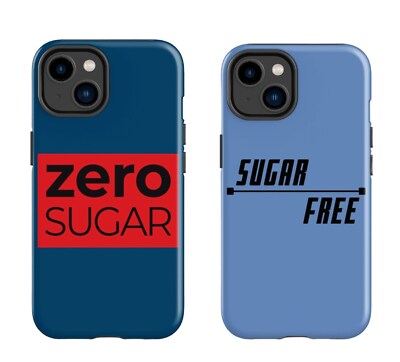Sugar Zero Free Handyhülle bedruckt und gestaltet für alle Handyhüllen kompatibel