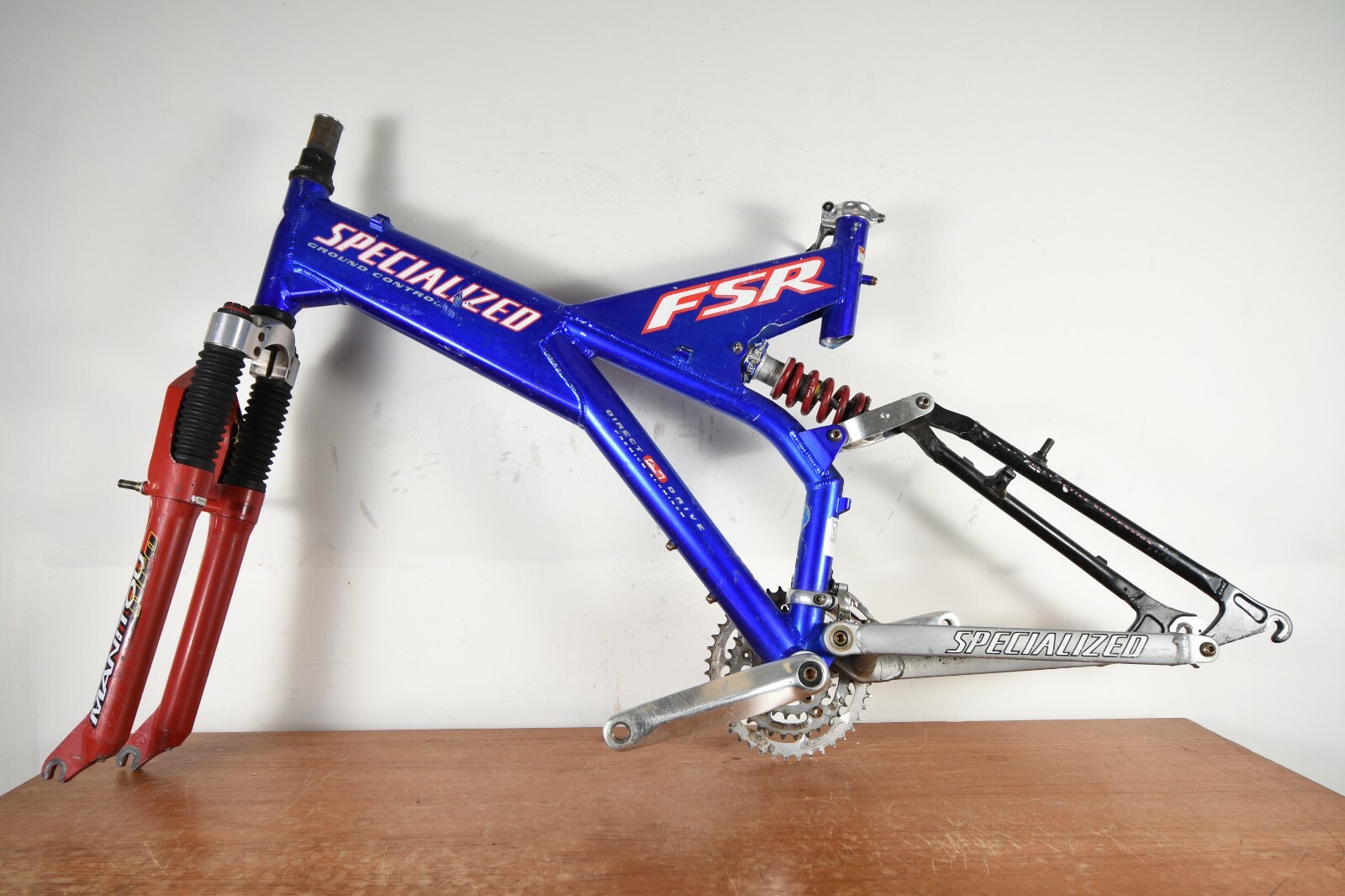 値下げ!スペシャライズド GROUND CONTROL FSR 1999カスタ厶