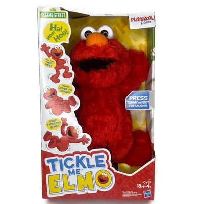 Playskool Friends Tickle Me ELMO Sesame Street Plush NEW Box Tummy Laugh Kids | eBay
