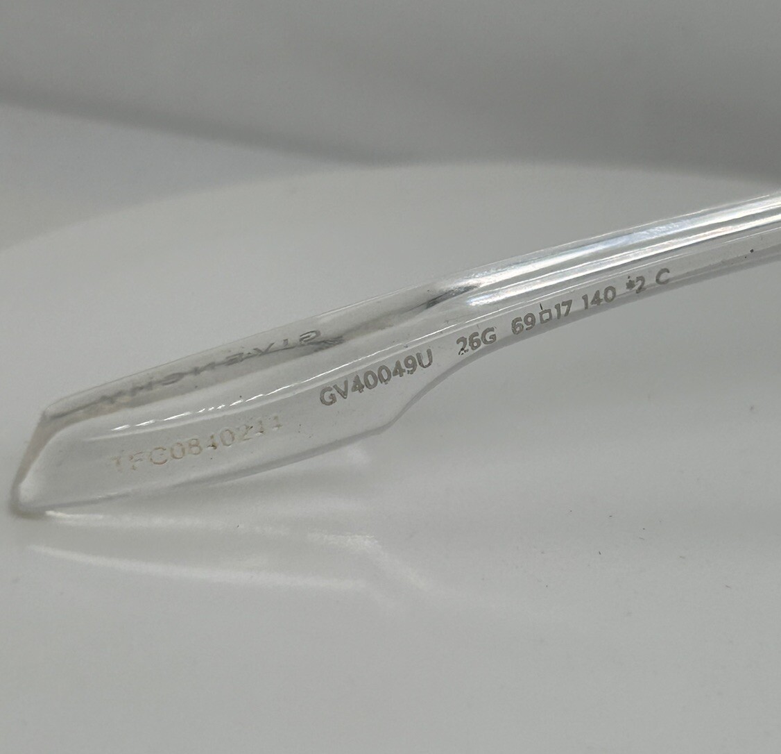 Givenchy Cut Geometric Clear Mirror Sunglasses - image 10