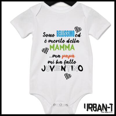 Completini Neonato Juventus Body Neonato Da Bambino Juventus