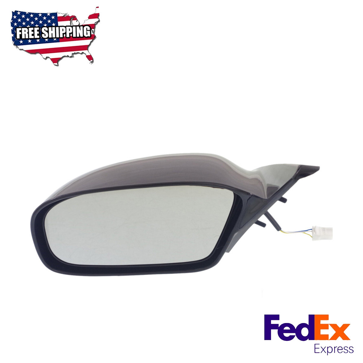 Customizable Mirror Paintable Driver Side for 00-05 Mitsubishi Eclipse and Chrysler Sebring