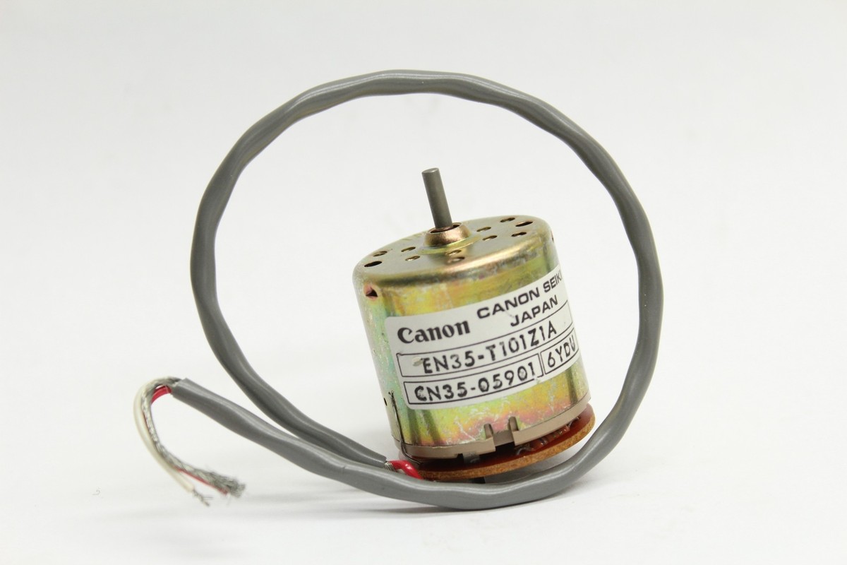 Canon Seiki Made in Japan EN35-T101Z1A Miniature Motor CN35 Canon Seiki Made in Japan EN35-T101Z1A Miniature Motor CN35