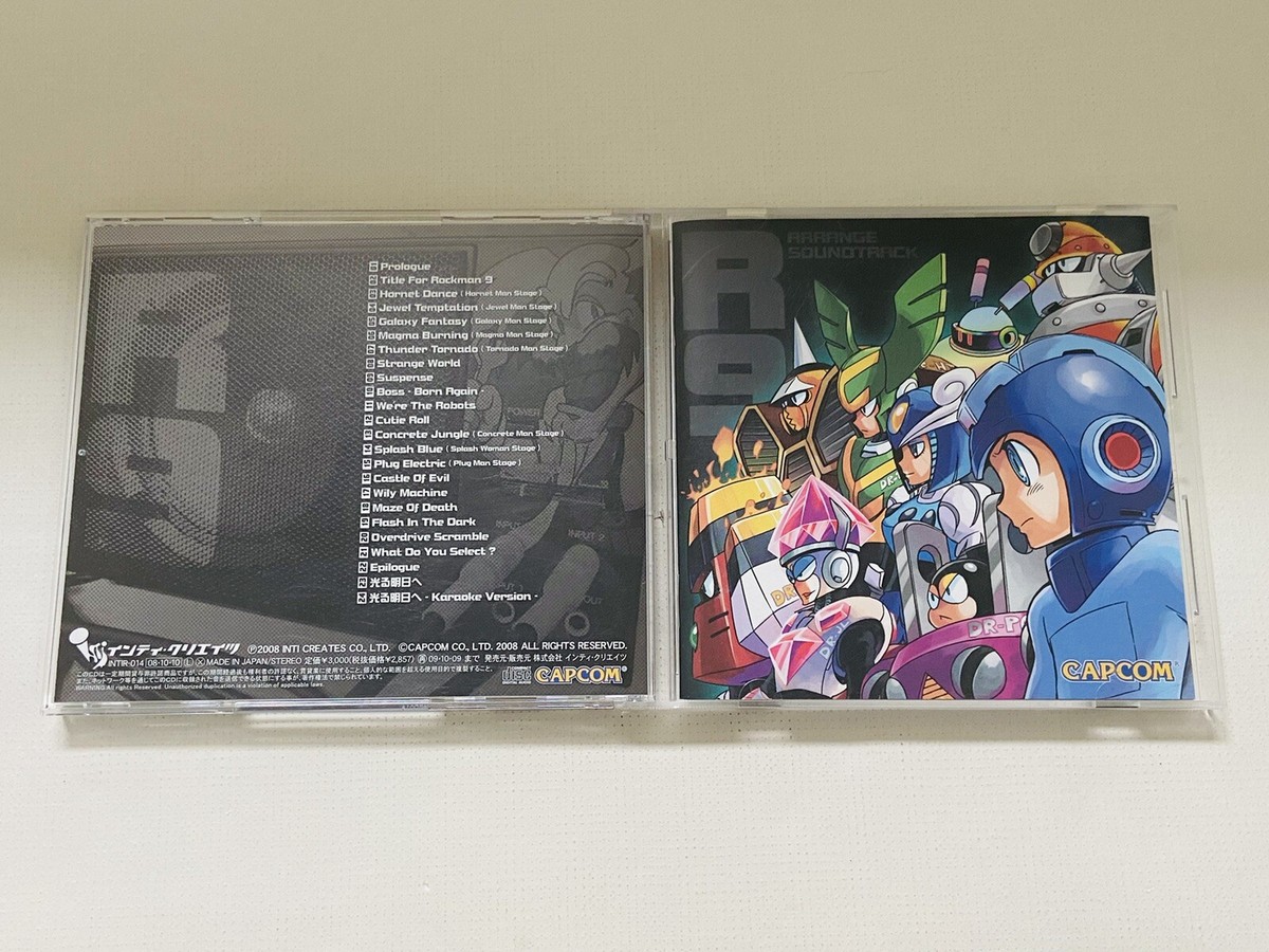Megaman Rockman 9 Arrange SoundTrack Capcom Japanese Game Music CD