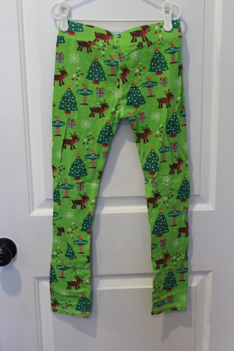 Girl AnnLoren Christmas Holiday Adorable Reindeer Tunic Legging Outfit Size 9/10 - Picture 12 of 12