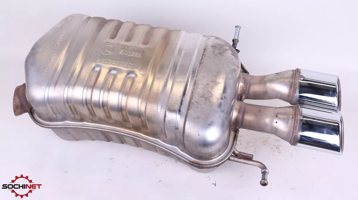 C32 outlet amg exhaust