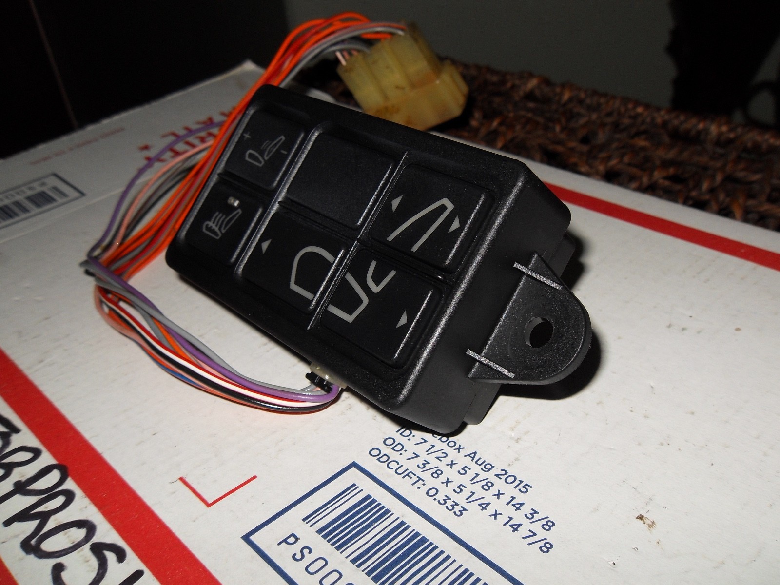 Jaguar Xjs Seat Heat Control Module Switch Passenger right (RH) 8993