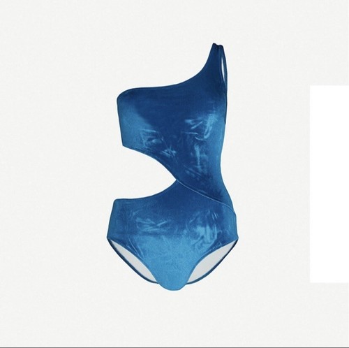 Solid & Striped The Claudia Cut-Out Velvet Swimsuit Size XS - Picture 4 of 12