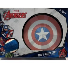 Marvel Avengers Toss  Catch Game Includes 1 Ball  2 Paddles