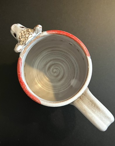 Dolly das Lama 3D Steinzeug Kunstkeramik skurrile Kaffeetasse Becher Schlammwerk USA - Bild 8 von 15