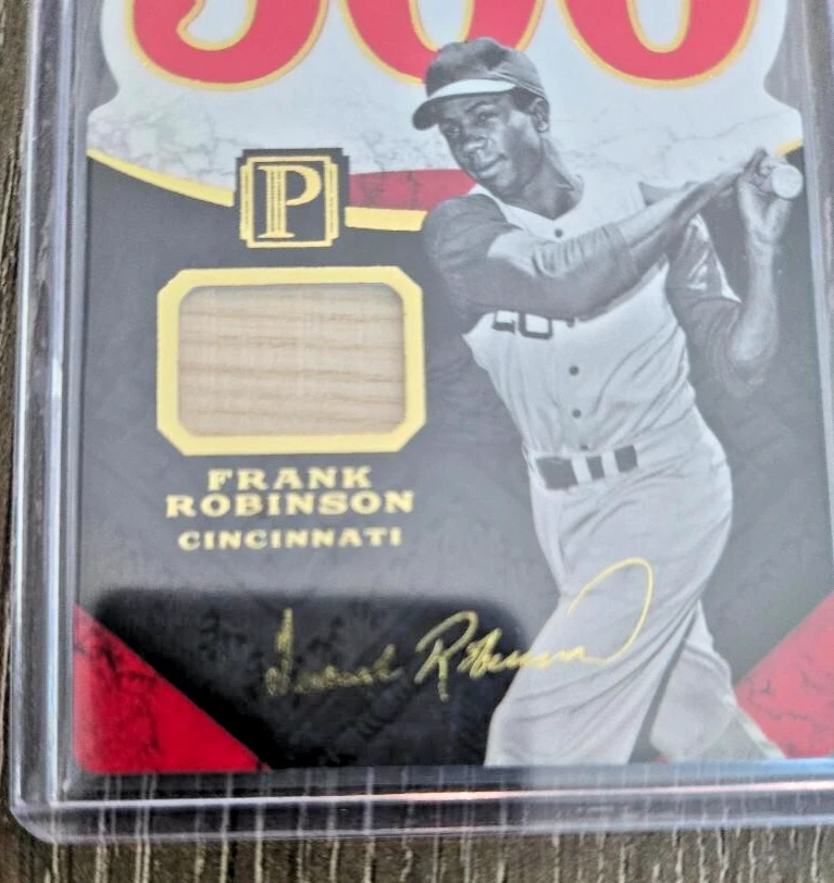2016 Pantheon Frank Robinson 500 Home Run Club Game Used Bat 3/49 - Image 2 of 4
