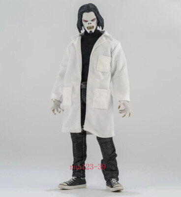 1/12 Scale White Lab Coat Overcoat Doctor Clothes For 6'' SHF Nota Mez.TBL Figure